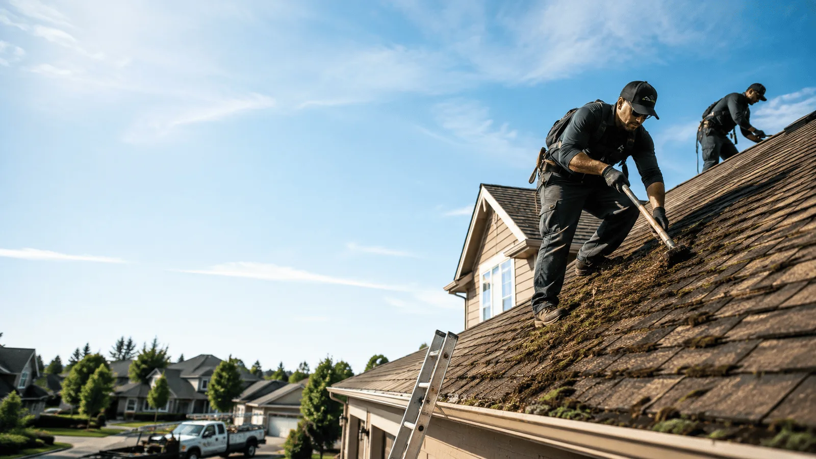 Roof Moss Removal in Beverly, NJ near me